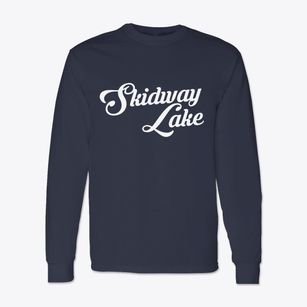 Skidway Lake Michigan Vintage Team Classic Long Sleeve T-Shirt