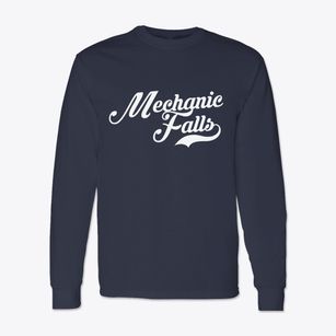 Mechanic Falls Maine Vintage Team Classic Long Sleeve T-Shirt