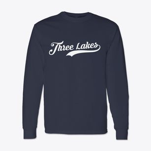 Three Lakes Wisconsin Vintage Team Classic Long Sleeve T-Shirt