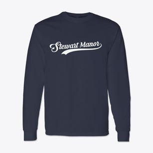 Stewart Manor New York Vintage Team Classic Long Sleeve T-Shirt