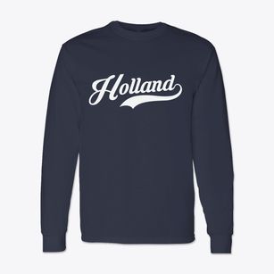 Holland Michigan Vintage Team Classic Long Sleeve T-Shirt