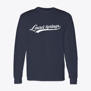 Laurel Springs New Jersey Vintage Team Classic Long Sleeve T-Shirt