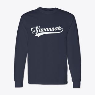 Savannah Georgia Vintage Team Classic Long Sleeve T-Shirt