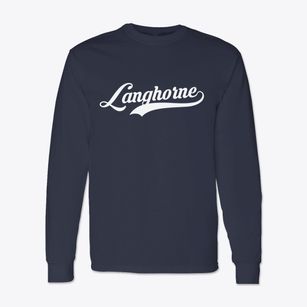 Langhorne Pennsylvania Vintage Team Classic Long Sleeve T-Shirt
