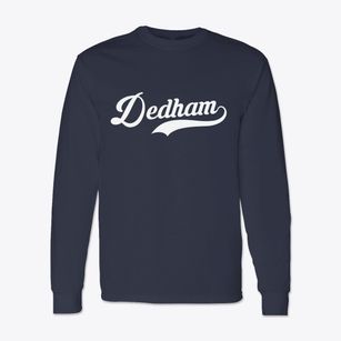 Dedham Massachusetts Vintage Team Classic Long Sleeve T-Shirt