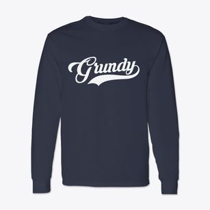 Grundy Virginia Vintage Team Classic Long Sleeve T-Shirt