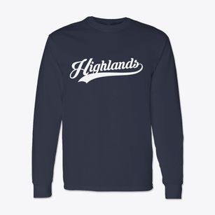 Highlands North Carolina Vintage Team Classic Long Sleeve T-Shirt