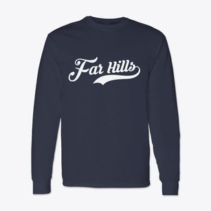 Far Hills New Jersey Vintage Team Classic Long Sleeve T-Shirt