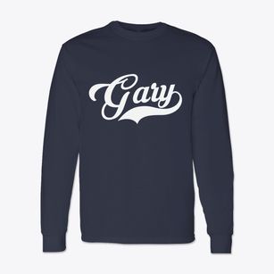 Gary West Virginia Vintage Team Classic Long Sleeve T-Shirt