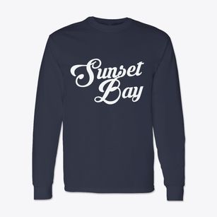 Sunset Bay New York Vintage Team Classic Long Sleeve T-Shirt