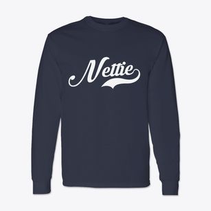 Nettie West Virginia Vintage Team Classic Long Sleeve T-Shirt