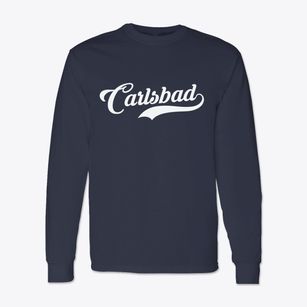 Carlsbad California Vintage Team Classic Long Sleeve T-Shirt