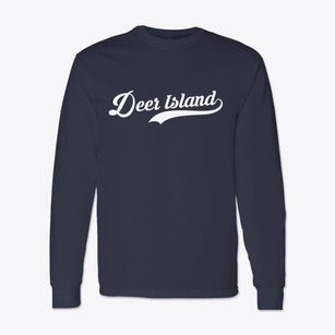 Deer Island Oregon Vintage Team Classic Long Sleeve T-Shirt