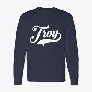 Troy Indiana Vintage Team Classic Long Sleeve T-Shirt