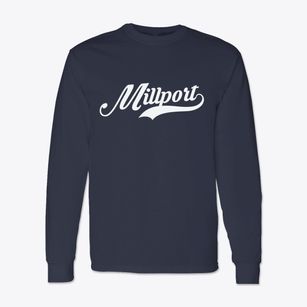 Millport New York Vintage Team Classic Long Sleeve T-Shirt
