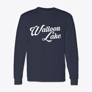 Walloon Lake Michigan Vintage Team Classic Long Sleeve T-Shirt