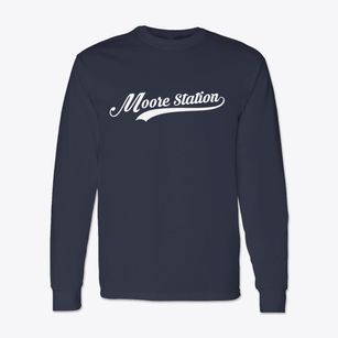 Moore Station Texas Vintage Team Classic Long Sleeve T-Shirt