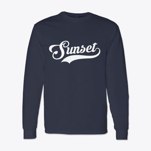 Sunset Arkansas Vintage Team Classic Long Sleeve T-Shirt