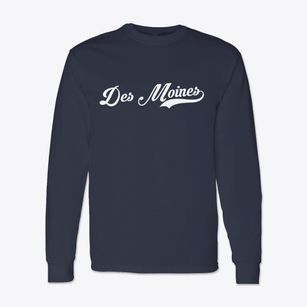 Des Moines New Mexico Vintage Team Classic Long Sleeve T-Shirt