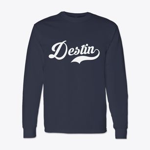 Destin Florida Vintage Team Classic Long Sleeve T-Shirt