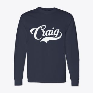 Craig Montana Vintage Team Classic Long Sleeve T-Shirt