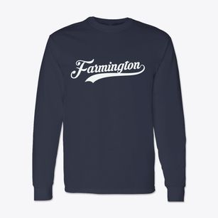 Farmington New York Vintage Team Classic Long Sleeve T-Shirt