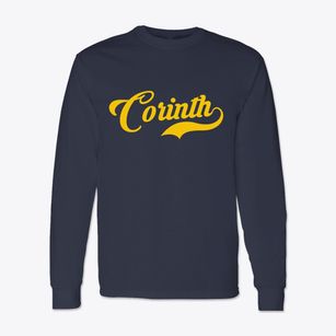 Corinth New York Vintage Team Classic Long Sleeve T-Shirt