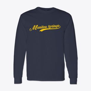 Manitou Springs Colorado Vintage Team Classic Long Sleeve T-Shirt