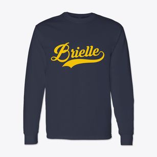 Brielle New Jersey Vintage Team Classic Long Sleeve T-Shirt
