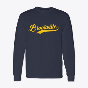 Brookville New York Vintage Team Classic Long Sleeve T-Shirt