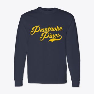 Pembroke Pines Florida Vintage Team Classic Long Sleeve T-Shirt