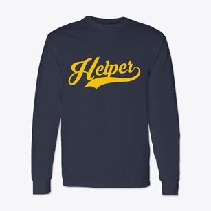 Helper Utah Vintage Team Classic Long Sleeve T-Shirt
