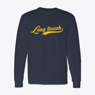 Long Beach New York Vintage Team Classic Long Sleeve T-Shirt
