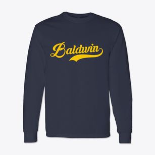 Baldwin Michigan Vintage Team Classic Long Sleeve T-Shirt
