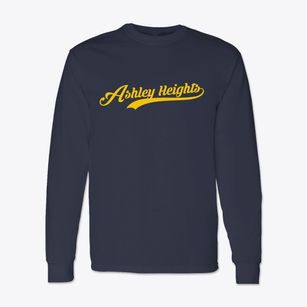 Ashley Heights North Carolina Vintage Team Classic Long Sleeve T-Shirt