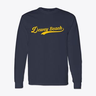 Dewey Beach Delaware Vintage Team Classic Long Sleeve T-Shirt