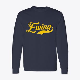 Ewing Nebraska Vintage Team Classic Long Sleeve T-Shirt