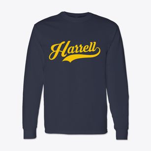 Harrell Arkansas Vintage Team Classic Long Sleeve T-Shirt