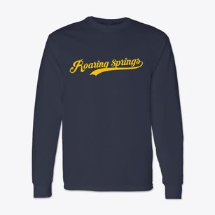 Roaring Springs Texas Vintage Team Classic Long Sleeve T-Shirt