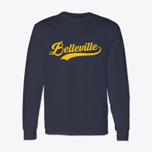 Belleville New York Vintage Team Classic Long Sleeve T-Shirt