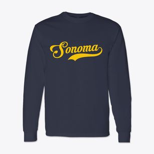 Sonoma California Vintage Team Classic Long Sleeve T-Shirt
