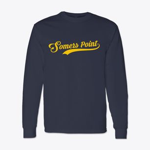 Somers Point New Jersey Vintage Team Classic Long Sleeve T-Shirt