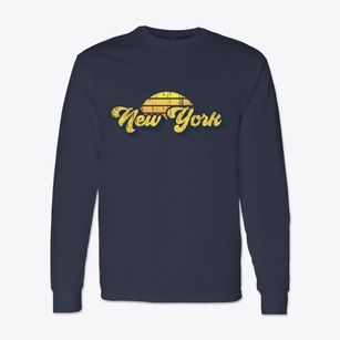 New York City New York Sublime Sunset Classic Long Sleeve T-Shirt