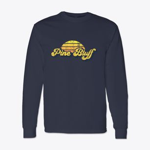 Pine Bluff Arkansas Sublime Sunset Classic Long Sleeve T-Shirt