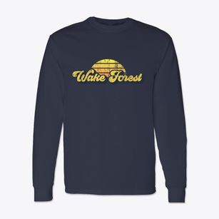 Wake Forest North Carolina Sublime Sunset Classic Long Sleeve T-Shirt