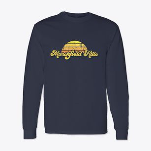 Marshfield Hills Massachusetts Sublime Sunset Classic Long Sleeve T-Shirt