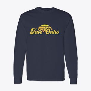 Fair Oaks Virginia Sublime Sunset Classic Long Sleeve T-Shirt