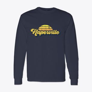 Naperville Illinois Sublime Sunset Classic Long Sleeve T-Shirt
