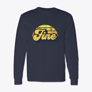 Fine New York Sublime Sunset Classic Long Sleeve T-Shirt