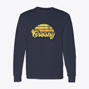 Crosby North Dakota Sublime Sunset Classic Long Sleeve T-Shirt